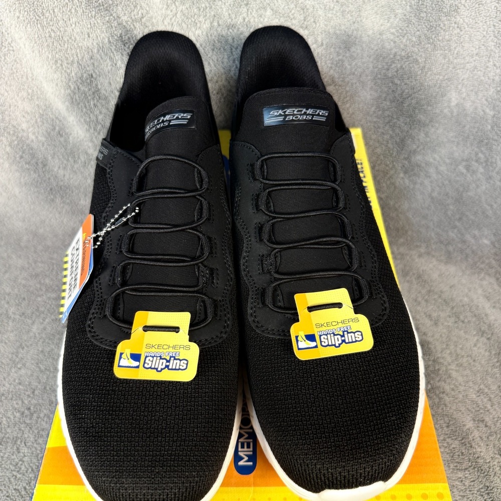 Skechers Slip-ins Bob's Squad Choas Mens Sz 11.5 Black